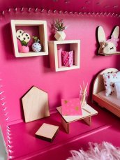Fluffy pink