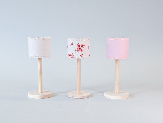 Lampa malá - Barva: Růžová