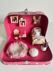 Fluffy pink