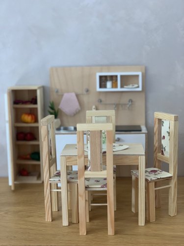 Židle - Barva: Dřevo - bez polstrování